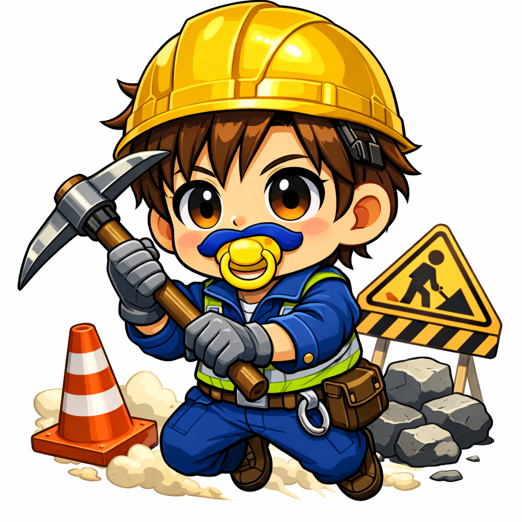 ただいま工事中（青ひげ園児）